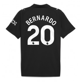 Pánské fotbalový oblečení Manchester City Bernardo Silva #20 Venkovní košile 2025-26 Krátkým Rukávem